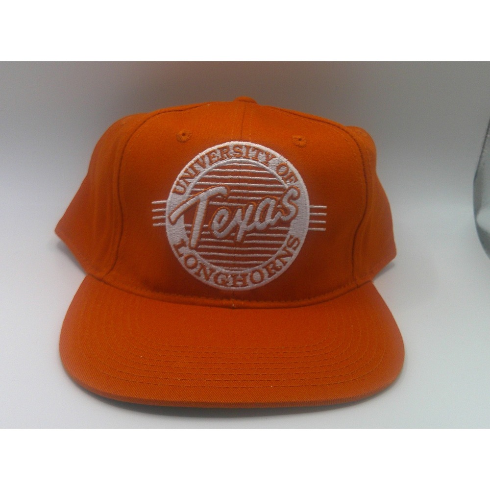 The Game Texas Longhorns Snapback Hat Burnt Orange White Green Under Bill NWT